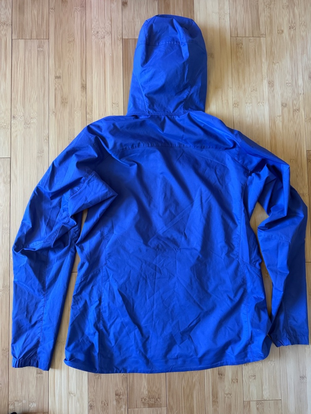 Arc'teryx Women's Cobalt Blue Hooded Windbreaker Jacket - Picture 4 of 8